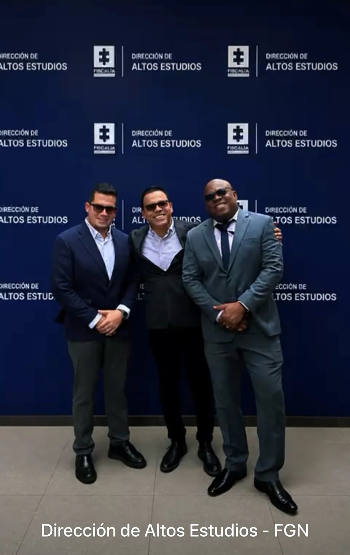 Yackson Eustaquio Chaverra Mena en la Dirección de Altos Estudios